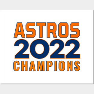 Houston Astroooos 12 champs Posters and Art